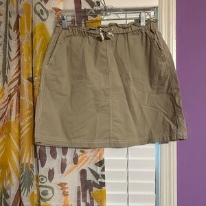 Target Khaki A-line Skirt